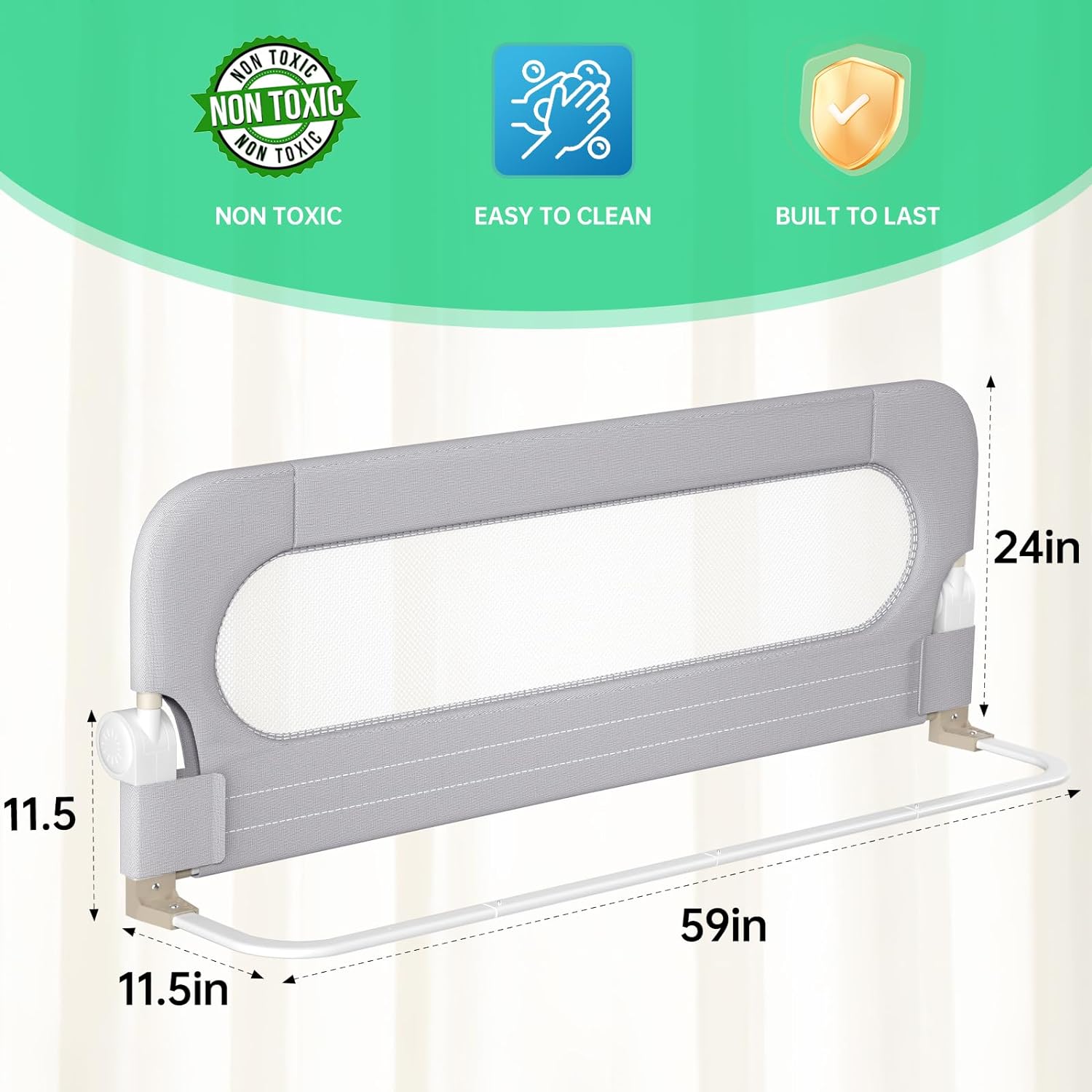 Folding Bed Rail for Toddlers